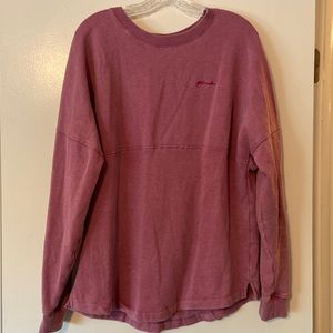 PINK Varsity Crew Sweatshirt